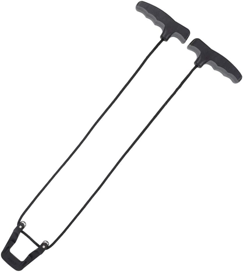 Compound Bow Crossbow Rope Cocking Device Pull Aid 4-Finger Silicone Wrapped Ha