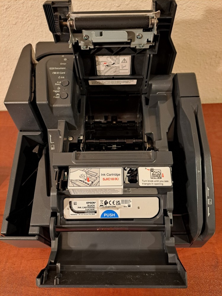 EPSON TM-S9000MJ M273A MULTIFUNCTION SCANNER RECEIPT PRINTER **READ** #4