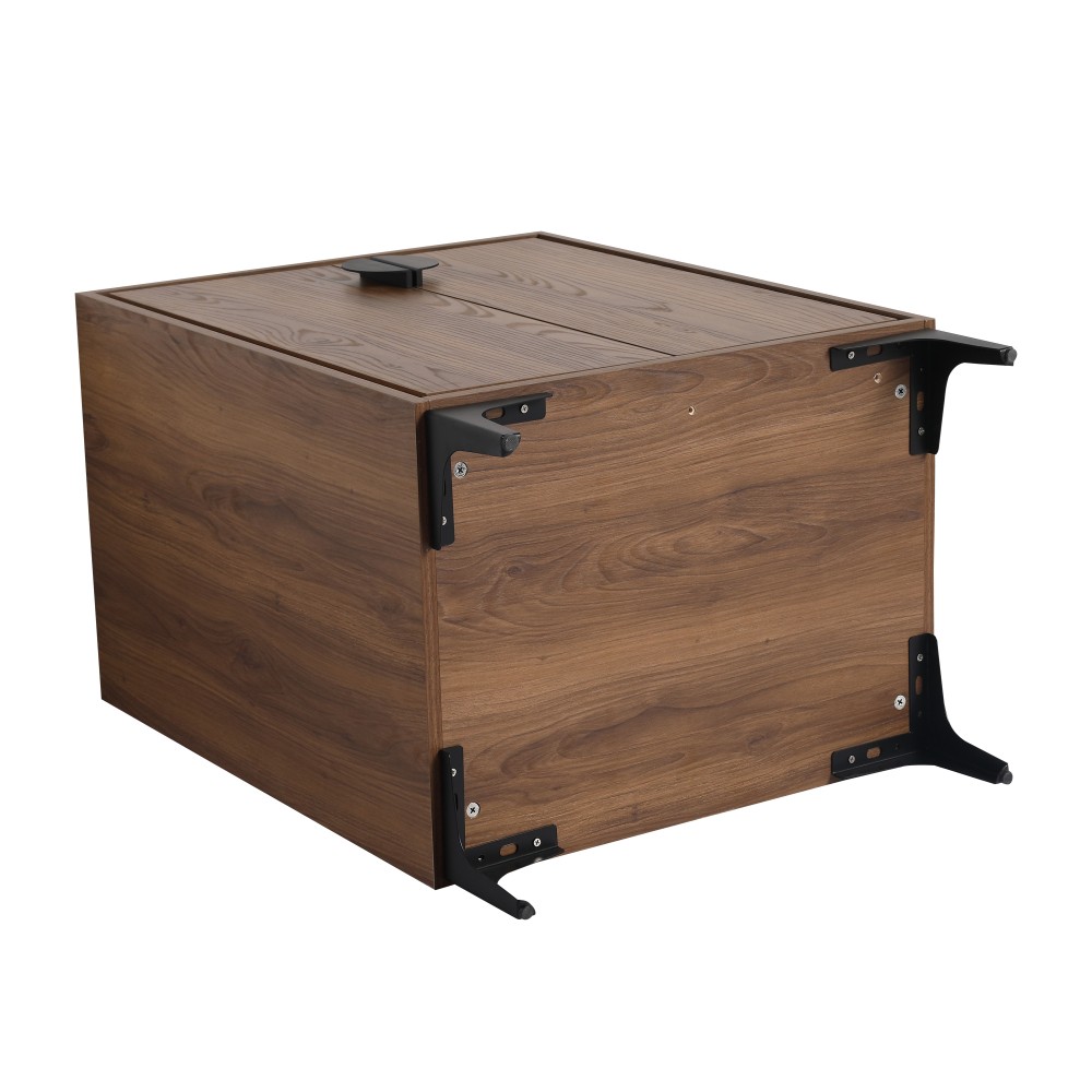 Vanity with Double Soft-Close Doors for Bathrooms Without Sinks