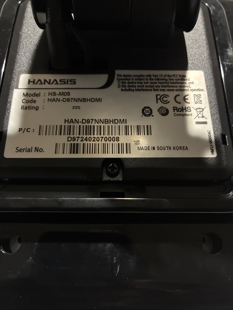 HANASIS Credit Card Terminal Touch Screen Model HS-M05 (Replacement Screen Only)
