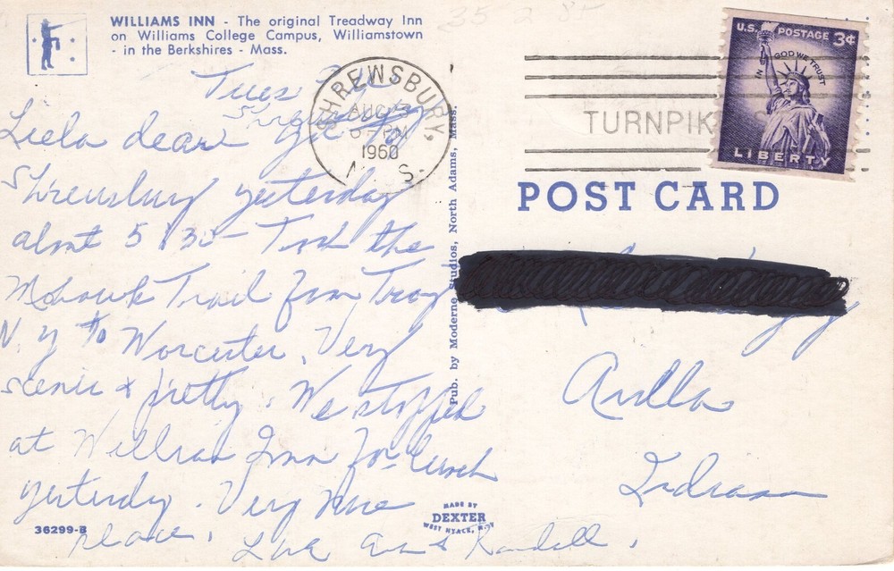 WILLIAMS INN, WILLIAMSTOWN, MA - PC4895