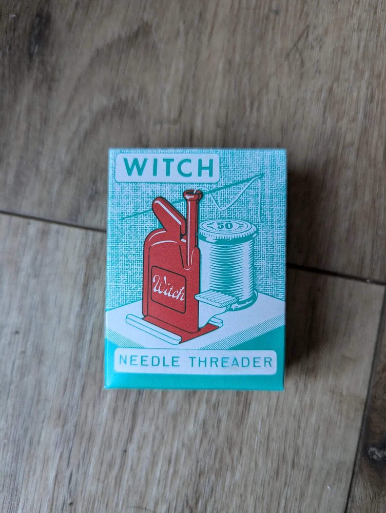 Vintage Witch Needle Threader made in Western Germany