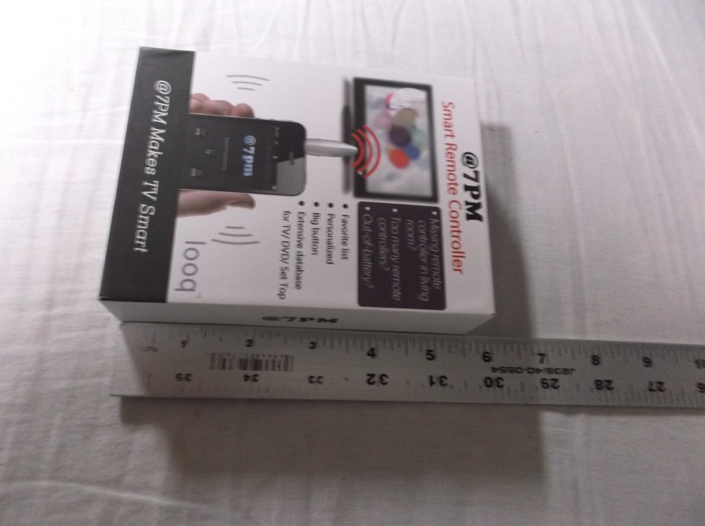 NEW Looq @7PM Smart TV Remote Controller For Android / IOS Smartphones 8509