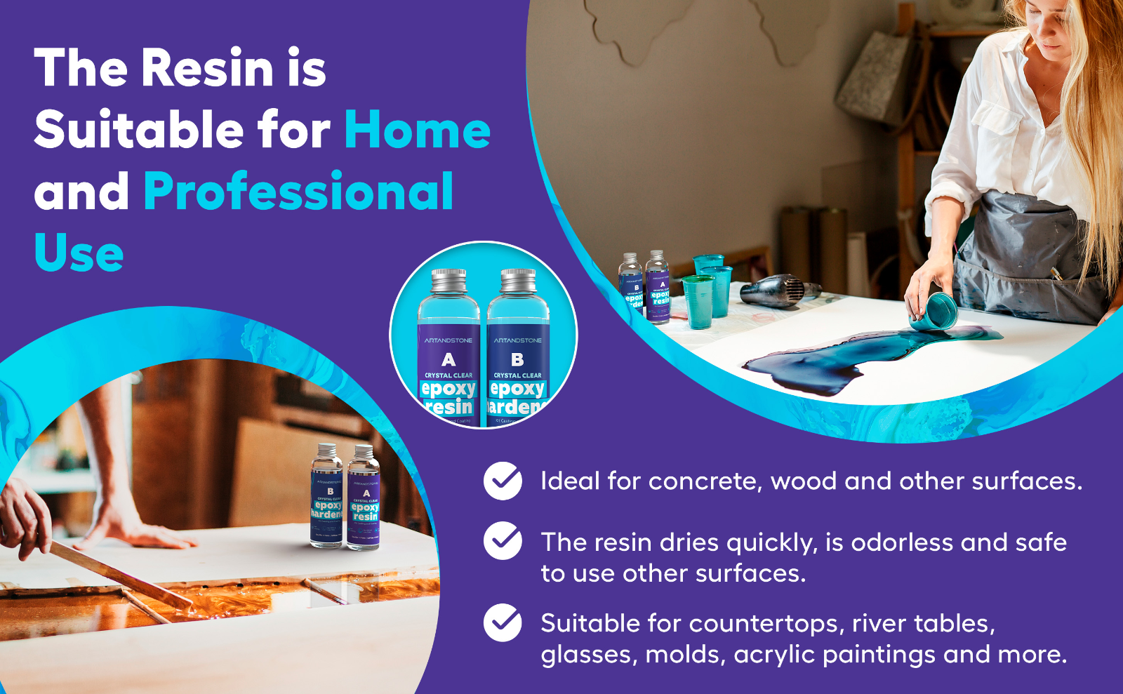 Crystal Clear Epoxy Resin Kit - 11.8 Oz