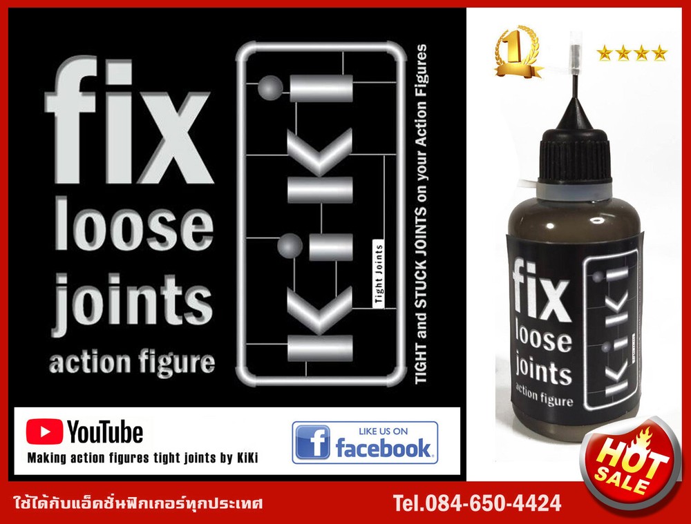 fix loose joints action figures by KiKi official