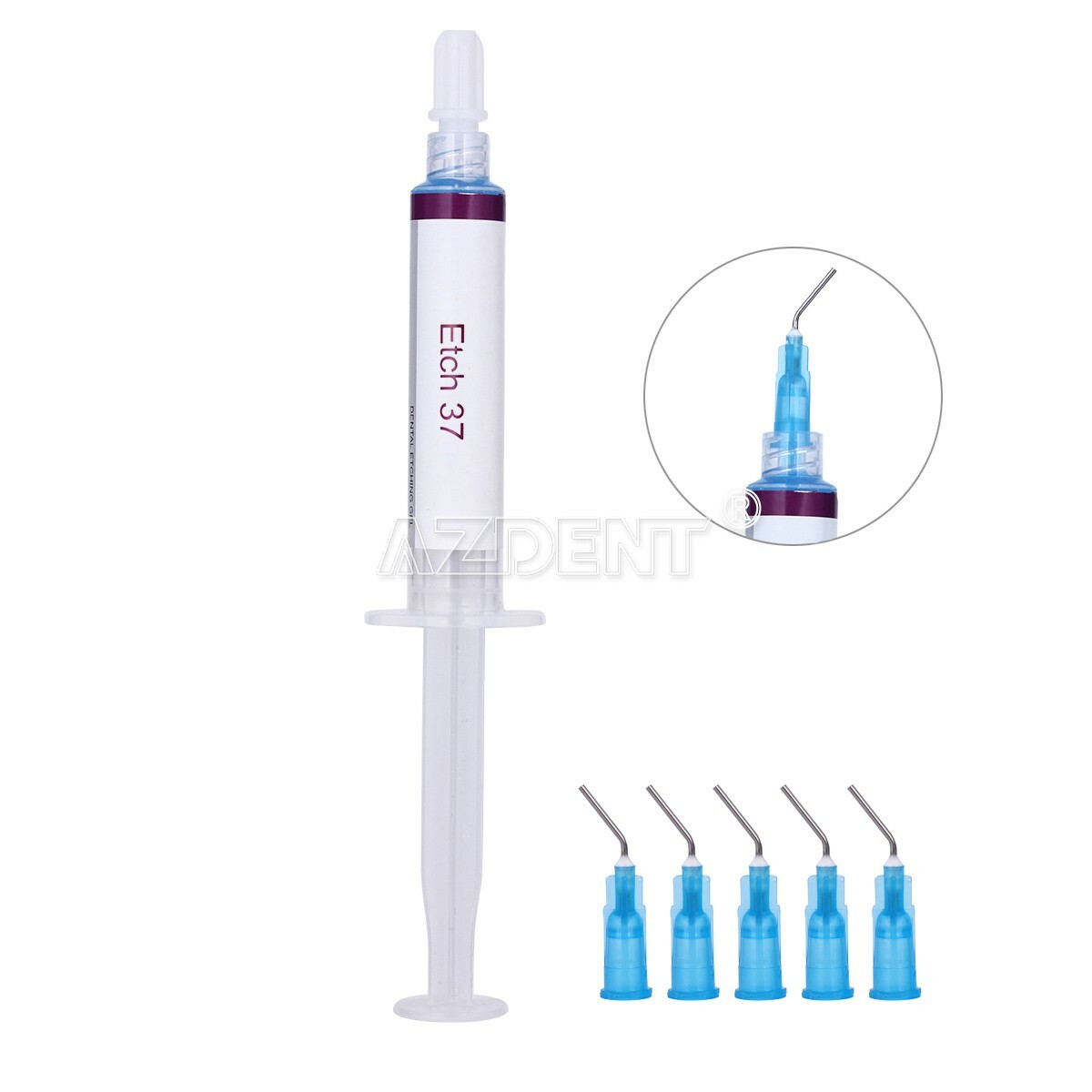 Dentex Dental Acid Etching Gel 37% 5 ml/syringe DX Etch 37