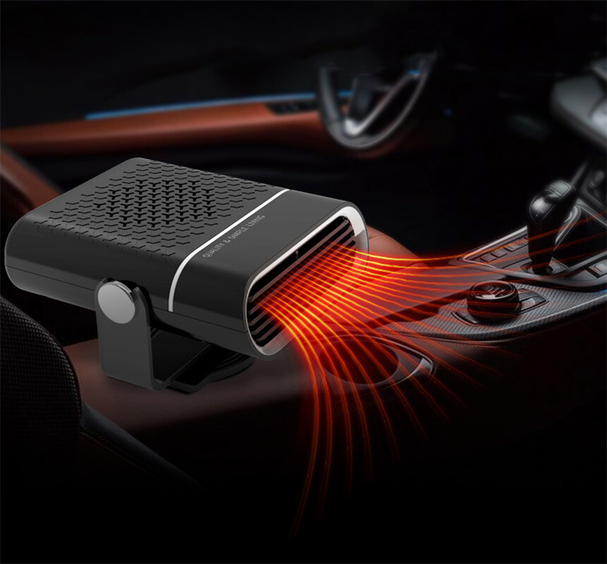 12V 150W Portable Electric Car Heater Heating Fan Defogger Defroster Demister