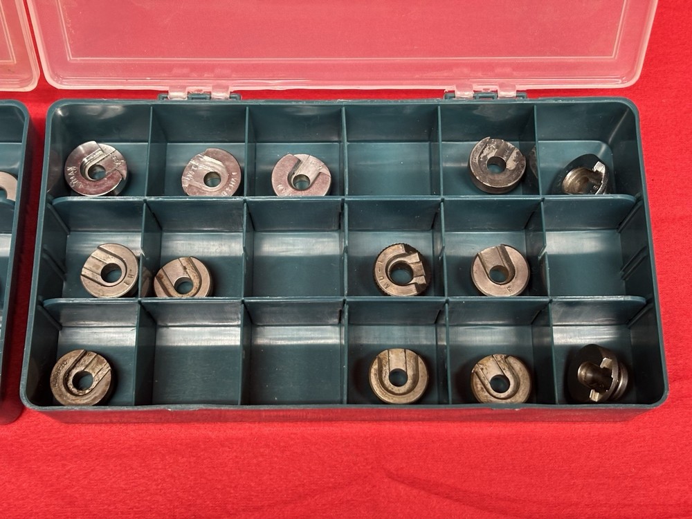 Lot of 29 Assorted Shell Holders - Multiple Sizes - RCBS, Lyman
