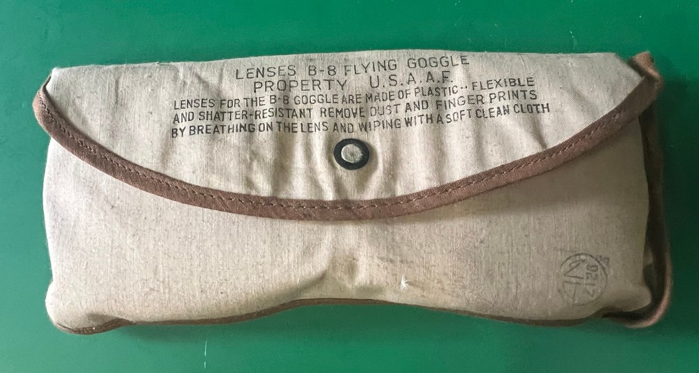 US ARMY AIR FORCES TYPE B-8 FLYING GOGGLES- BOXED