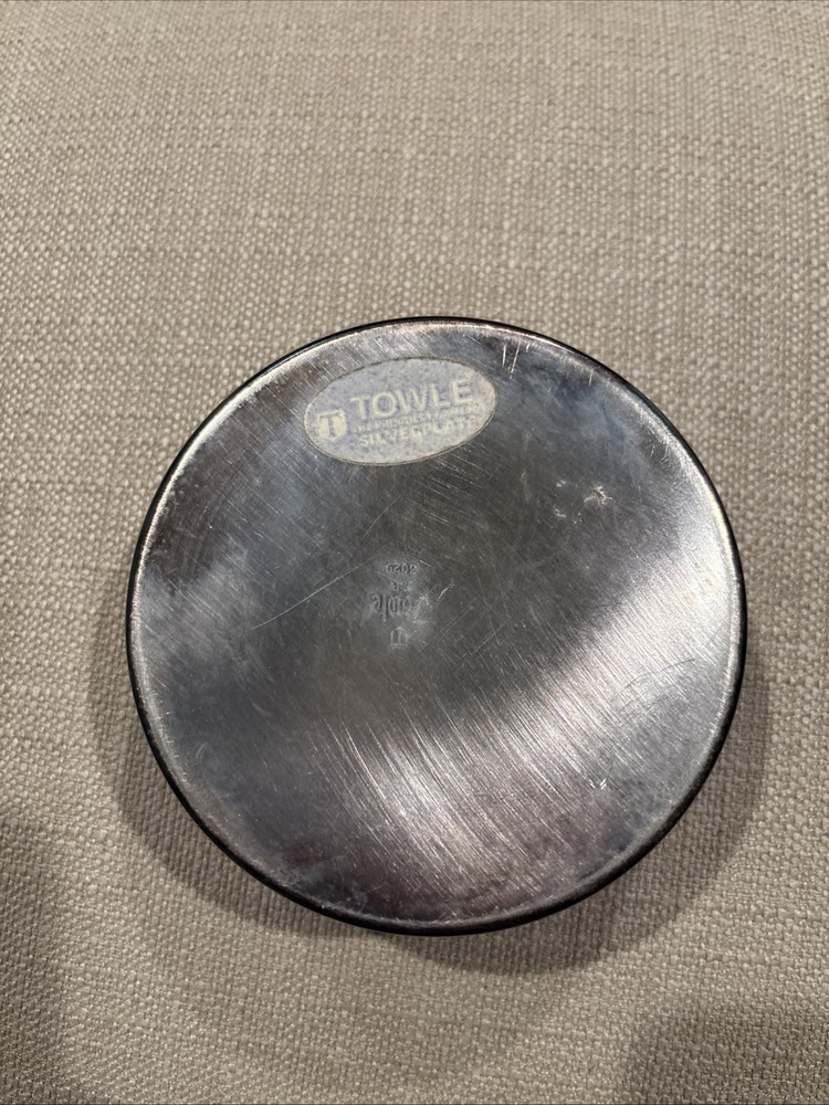 Towle Silver Plate E.P. 3029 Wine Bottle Coaster Cork Insert