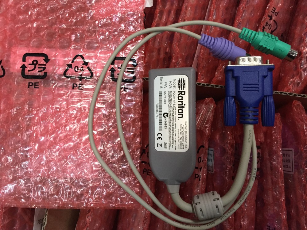 NEW open Raritan P2CIM-APS2 PS2 KVM Switch Module CIM Automatic Skew P2-EUST