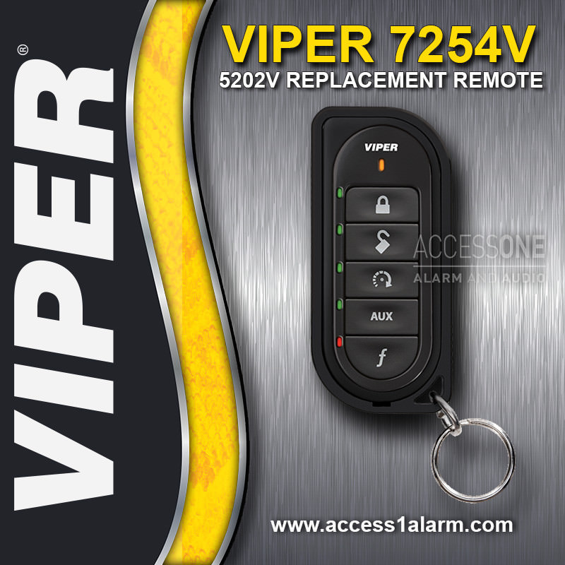 Viper 7254V 2-Way LED Remote Control Replacement Transmitter For The Viper 5701