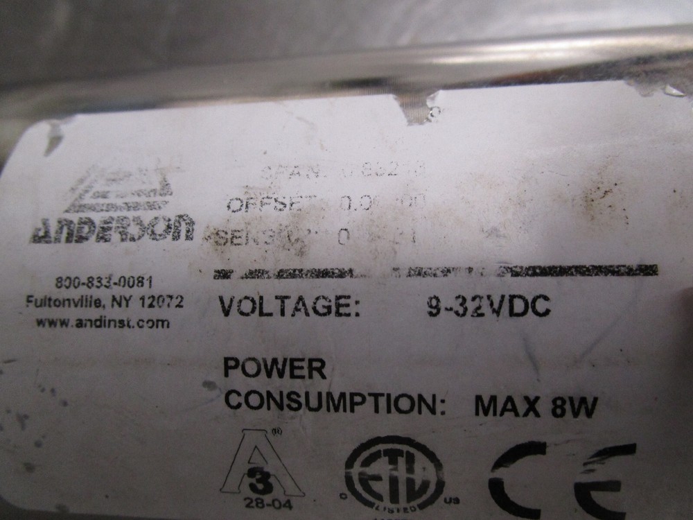 Anderson Instruments Sensor