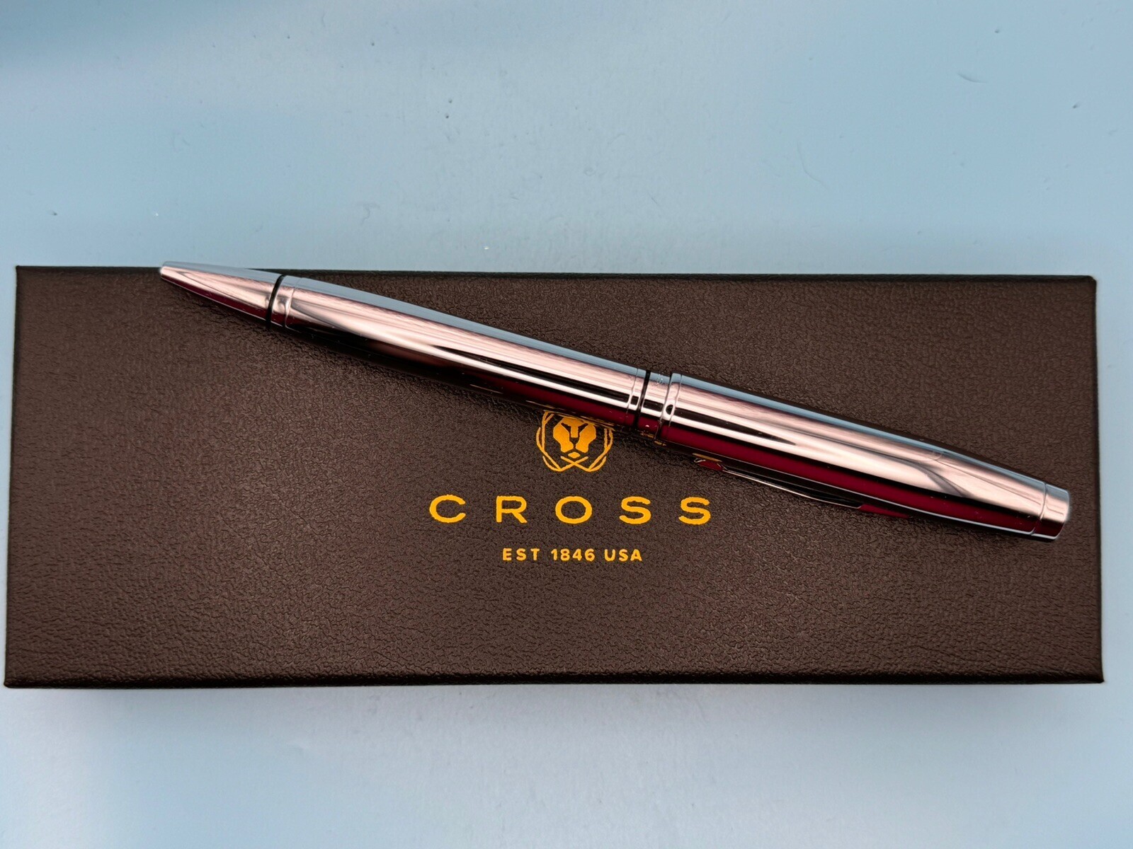 Cross Coventry Ballpoint Pen Chrome NEW AT0662-7