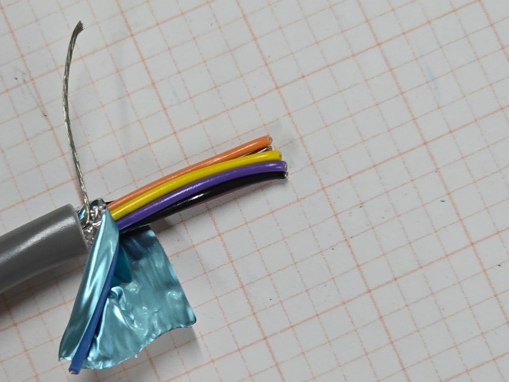 Carol C0755A 24/9C Shielded Tinned Communication/Computer Cable Riser Gray /50ft