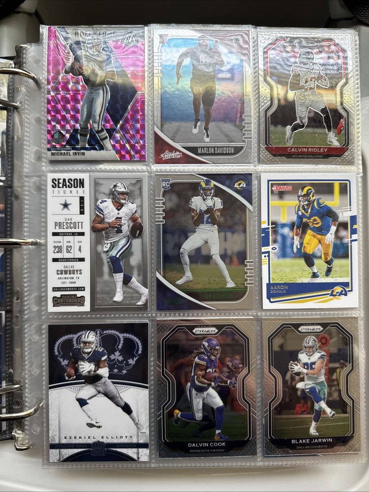 Card Binder Lot Multi Sport 24 Pages