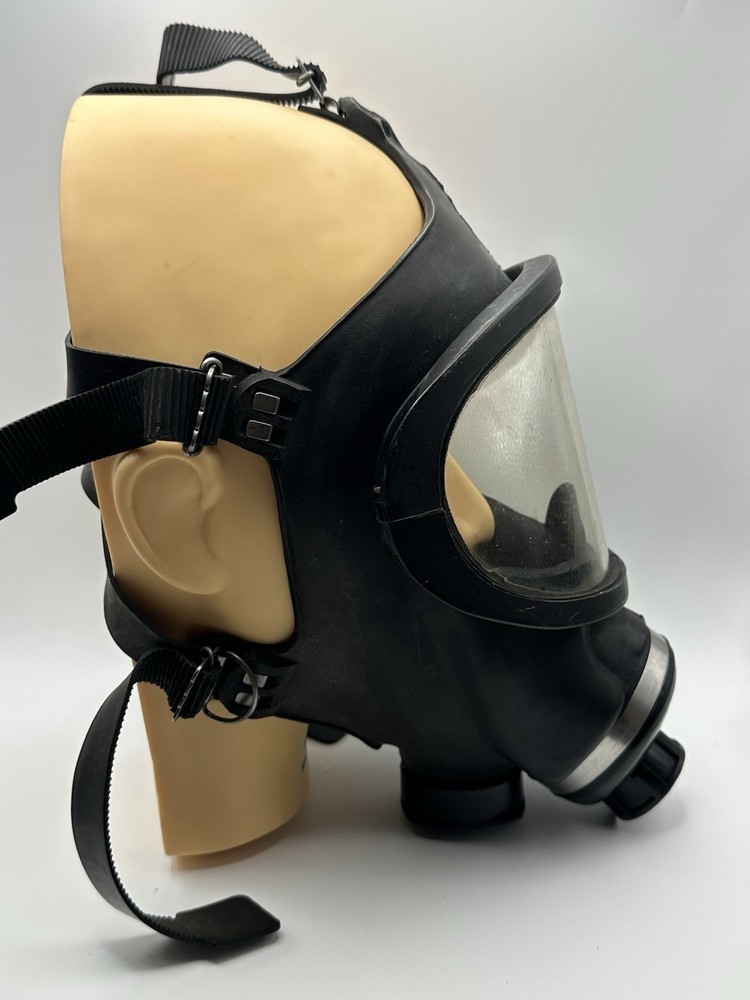 Vintage MSA Full Face Adjustable Gas Mask