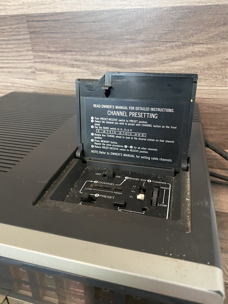 Sears Solid State 14 Day / 8 Program Video Tuner 57-53991 Vintage (Fully Tested)