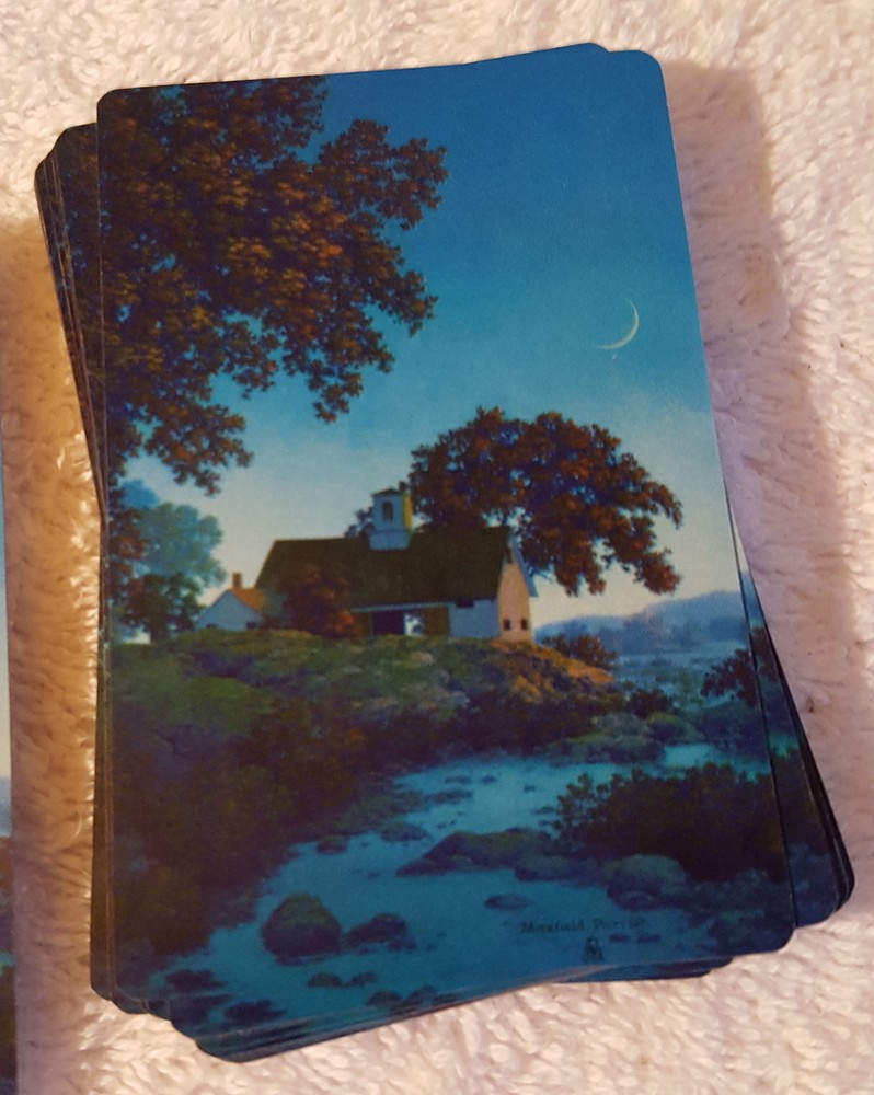 Maxwell Parrish Deck of Cards - BLUE MOON