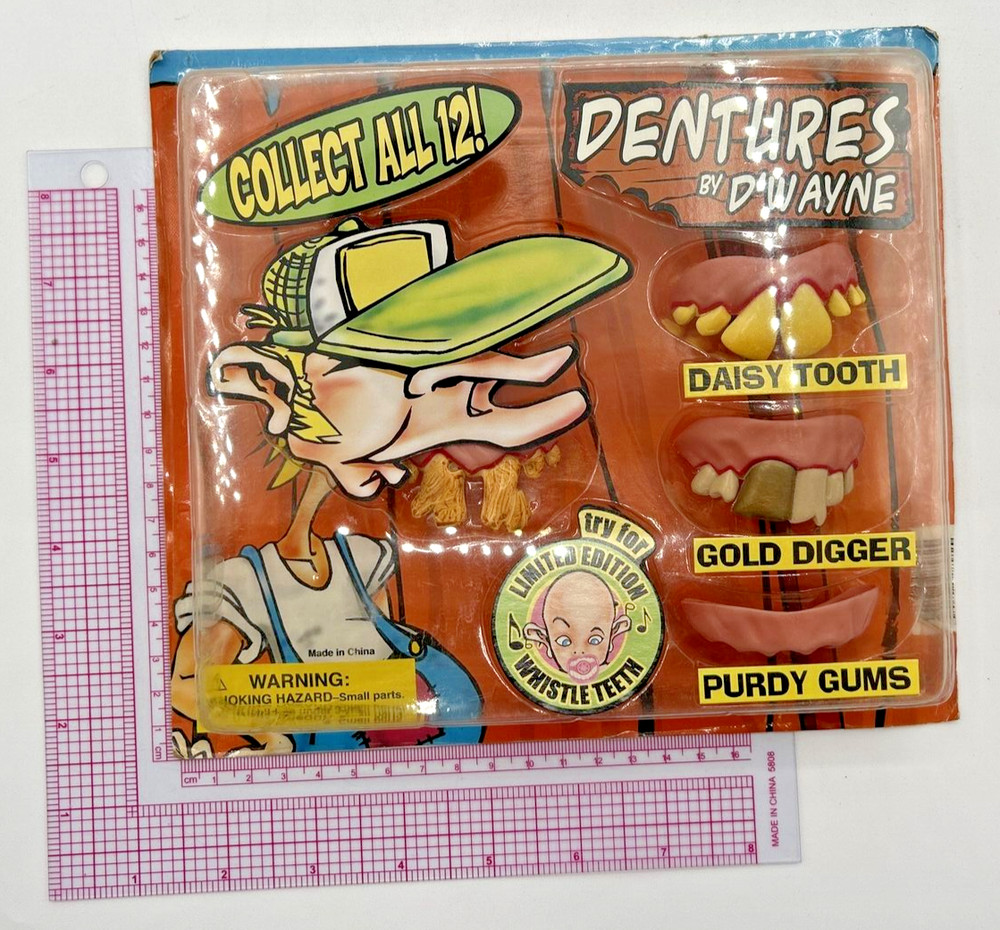 Vintage Vending Display Board Dentures By D'wayne 0101