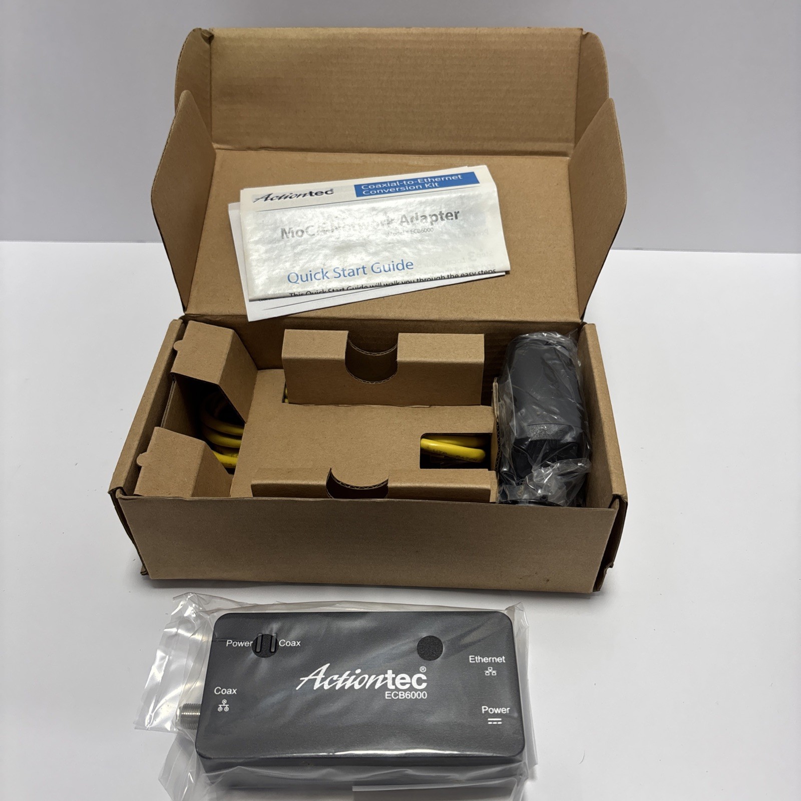 Actiontec ECB6000 Ethernet To Coax Network Adapter