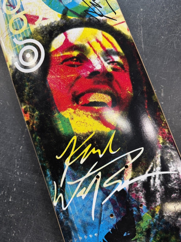 Organika Karl Watson Bob Marley Skateboard Deck