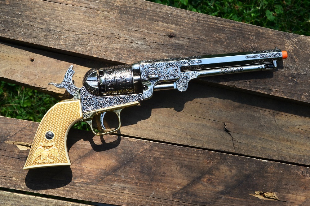 Colt M1851 Navy Revolver Pistol - Civil War - 1851 - Wild West - Denix Replica