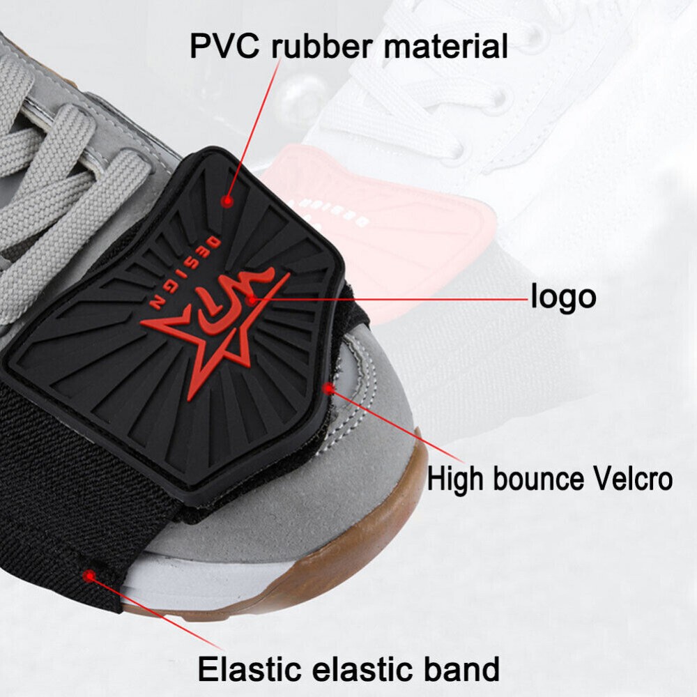 2PCS Motorcycle Shift Guard Pads Antiskid Shoe Boot Protector Rubber Shift Cover