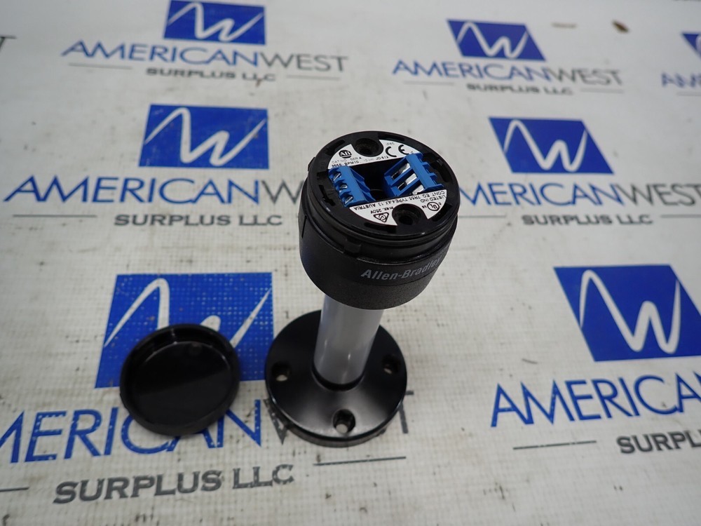 Allen Bradley 866E-BPM10 SerA Stack Light Base Pole 10cm