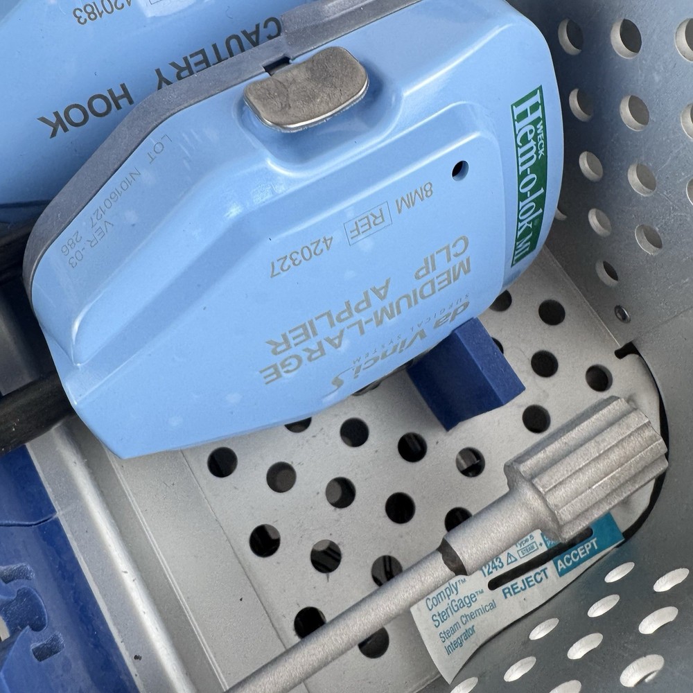 DA VINCI DOUBLE FENESTRATED GRASPER SET