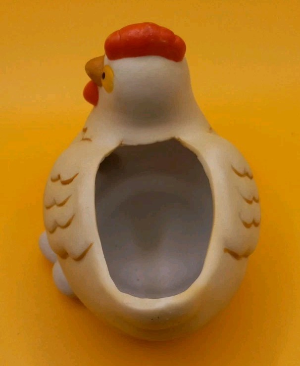 Vintage Ceramic Chicken Holder/Planter