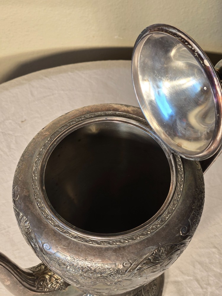 Wilcox Paisley Silver Pitcher