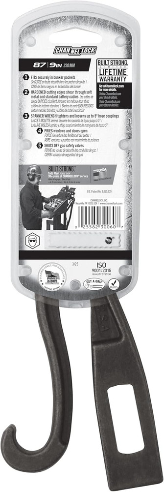 Channellock 87 Rescue Tool, Original Version, 8.88
