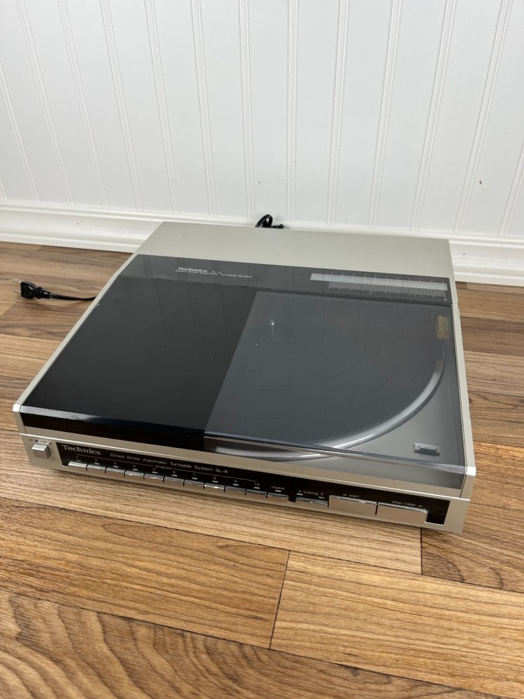 Technics SL-6 Direct Drive Automatic Turntable System Record player READ