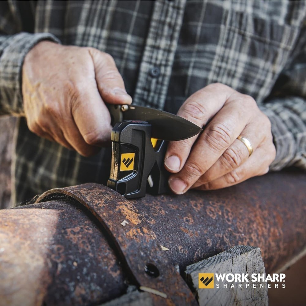 Portable Pivot Knife Sharpener, WSEDCPVT EDC Black