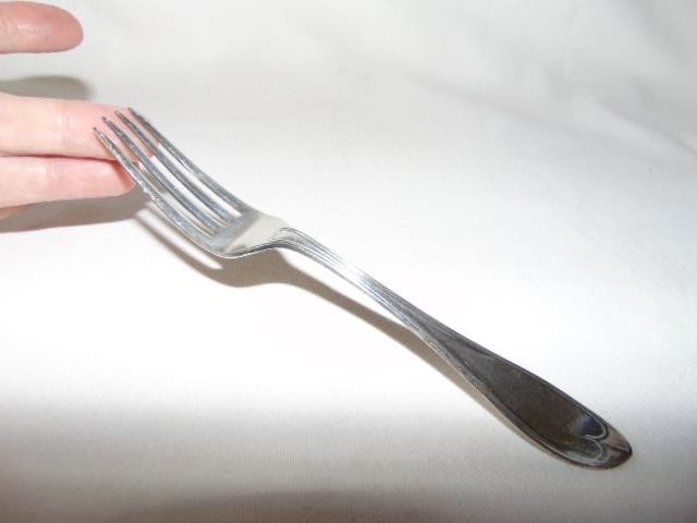 Antique ROGERS & BROS. Silverplate FORK, 1882 Oval Pattern