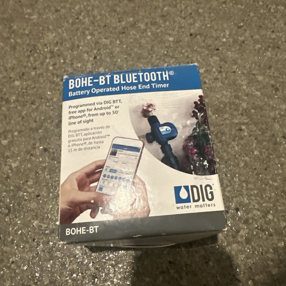 DIG DIGs BOHE-BT Bluetooth Hose End Timer
