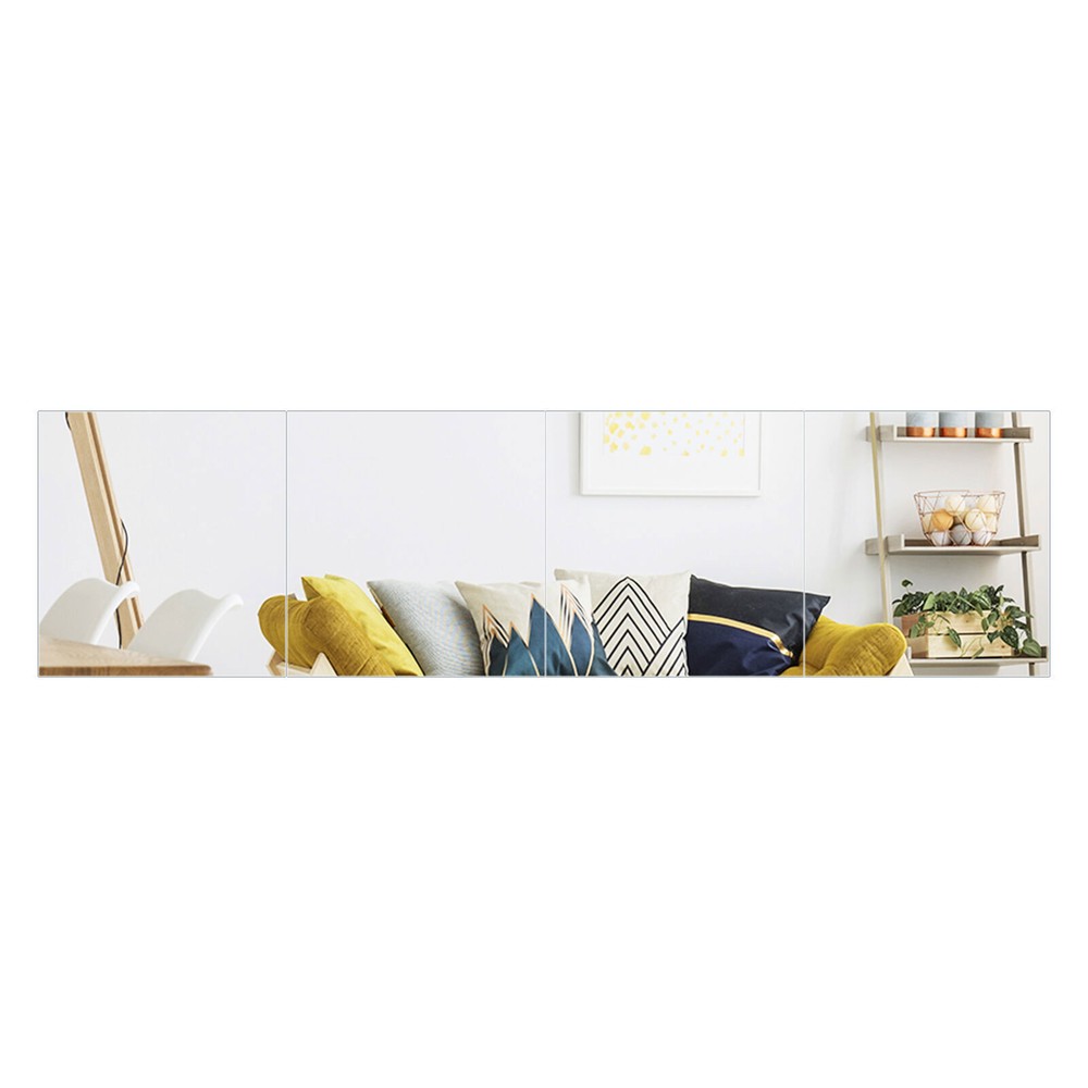 16PCS Full Length Mirror Frameless Wall Mirror Make Up Mirror for Vanity Bedroom