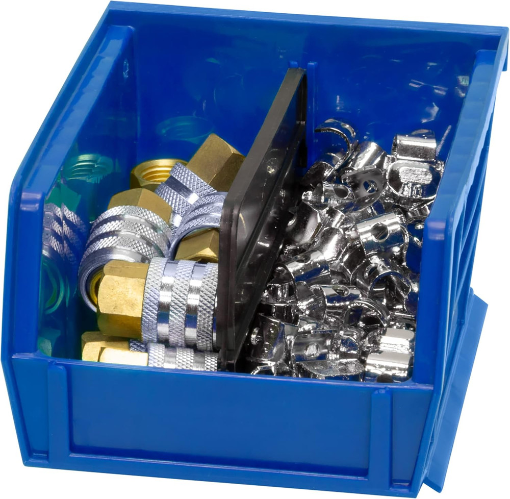 30210 Akrobins Plastic Hanging Stackable Storage Organizer Bin, 5-Inch X 4-Inch