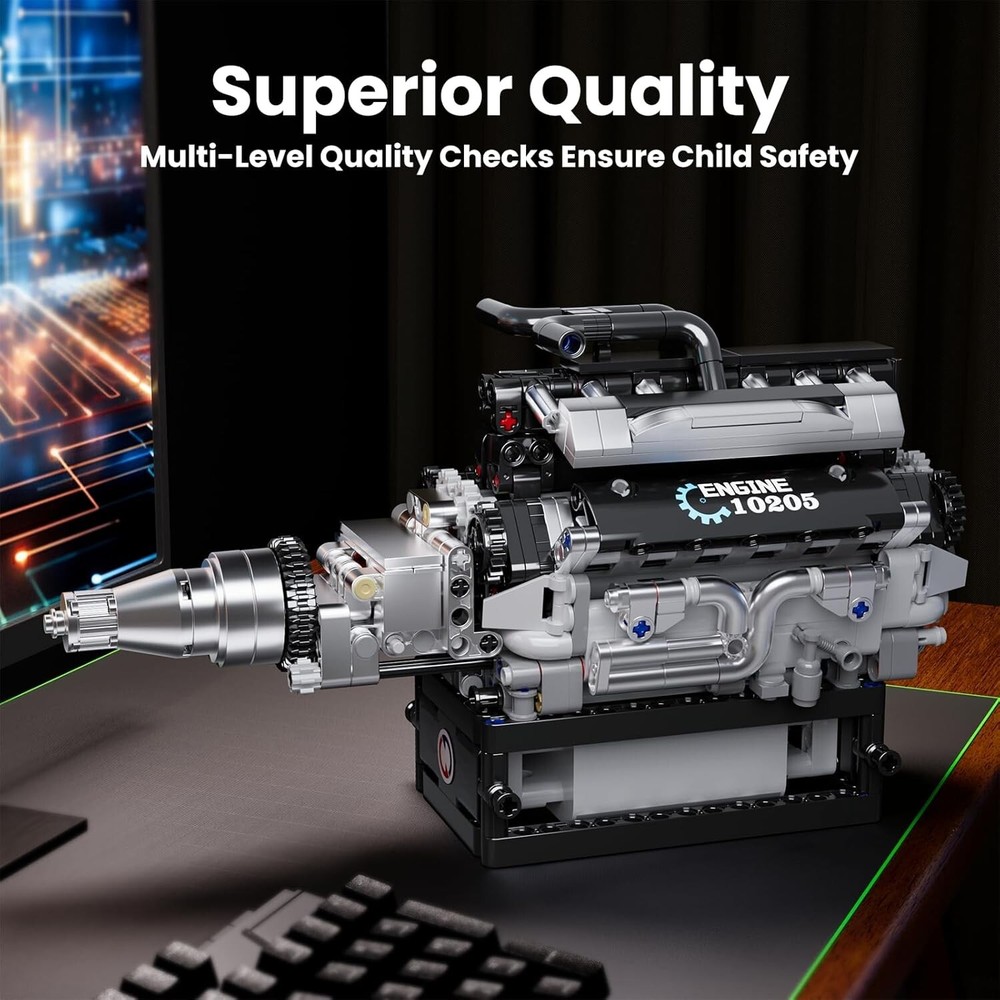 RR V12 Engine Kits That Runs, Build Your Own Combustion Engine, Model V8 Engine