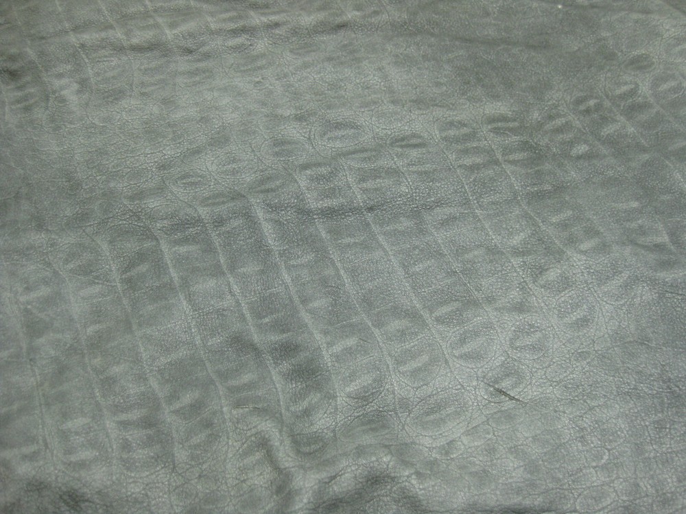 Black Top Grain Buffalo Leather #0009210 Has Patterns ROW 76