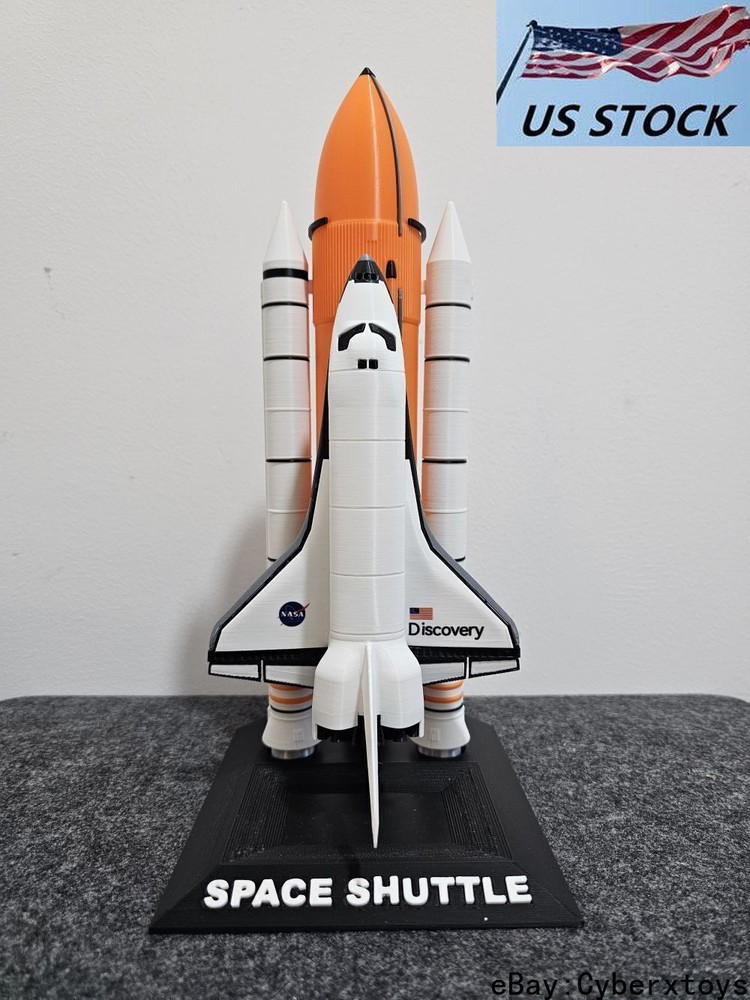 1:200 Scale NASA Space Shuttle Model Painted Finished Set Static Display