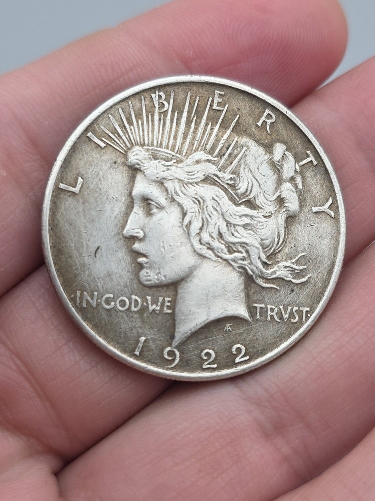 1922-S $1 Silver Peace Dollar