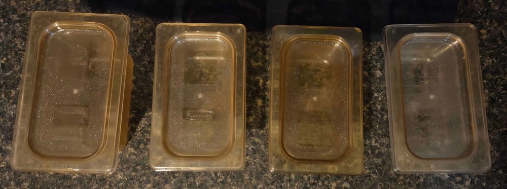 Rubbermaid Plastic Square & Rectangle Food Storage Containers & Lids