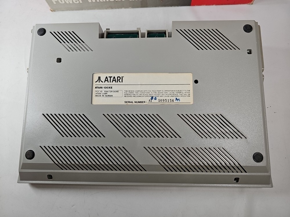 Atari 130XE Computer Untested WITH BOX Nice Shape