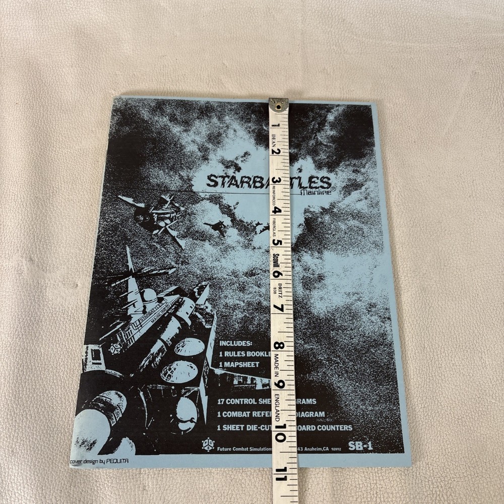 RARE Future Combat Simulations Starbattles RPG