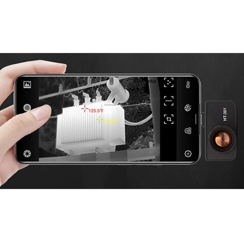 HT-301 Resolution HTI Infrared Thermal Imager Imaging Camera for Android ✦Kd