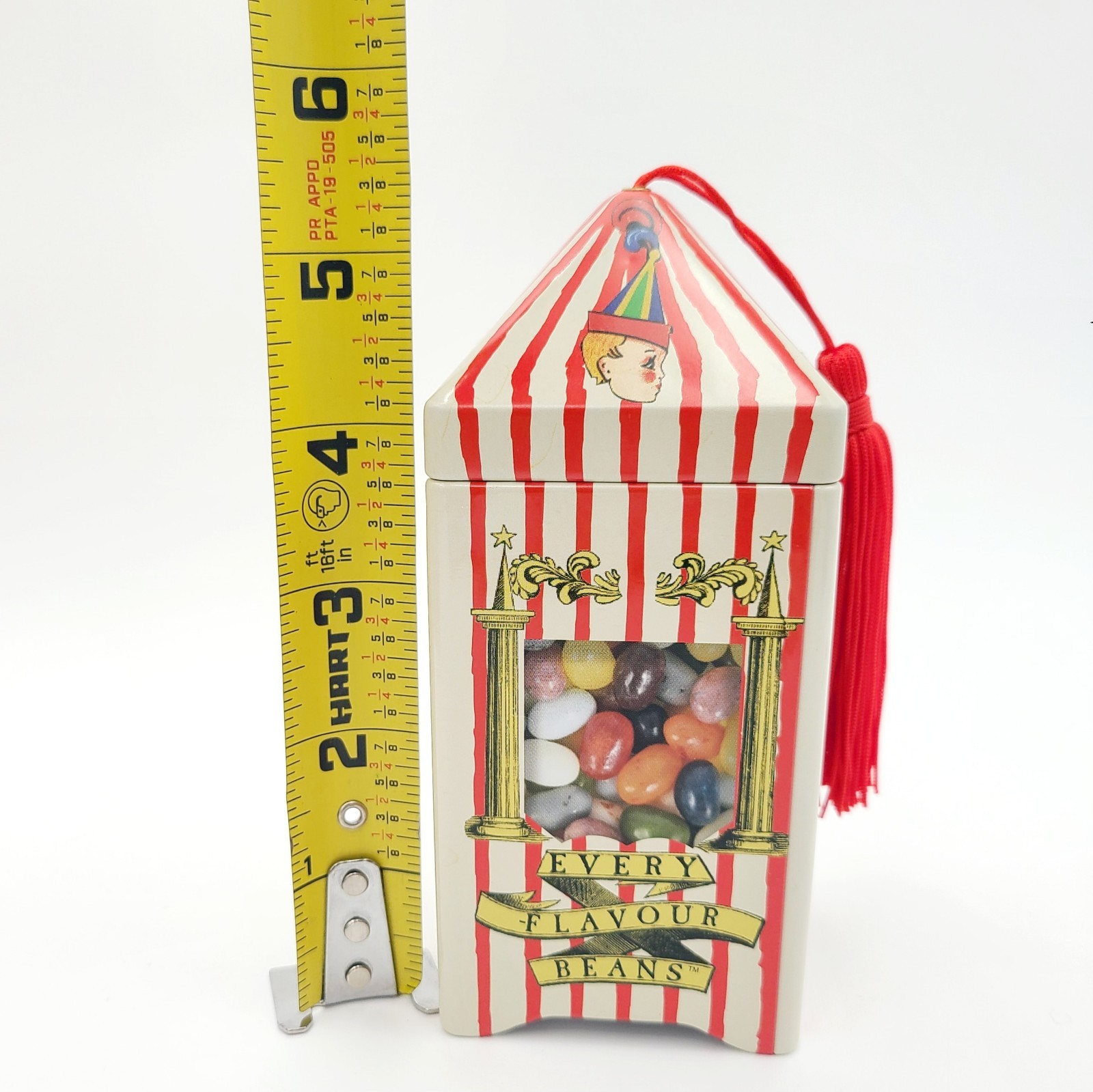 Universal Harry Potter Honeydukes Bertie Botts Every Flavour Beans Tin w/ Tassel