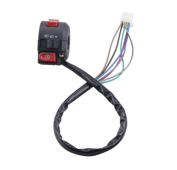 ATV off-road vehicle accessories three function start switch 9-hole 7-wire US