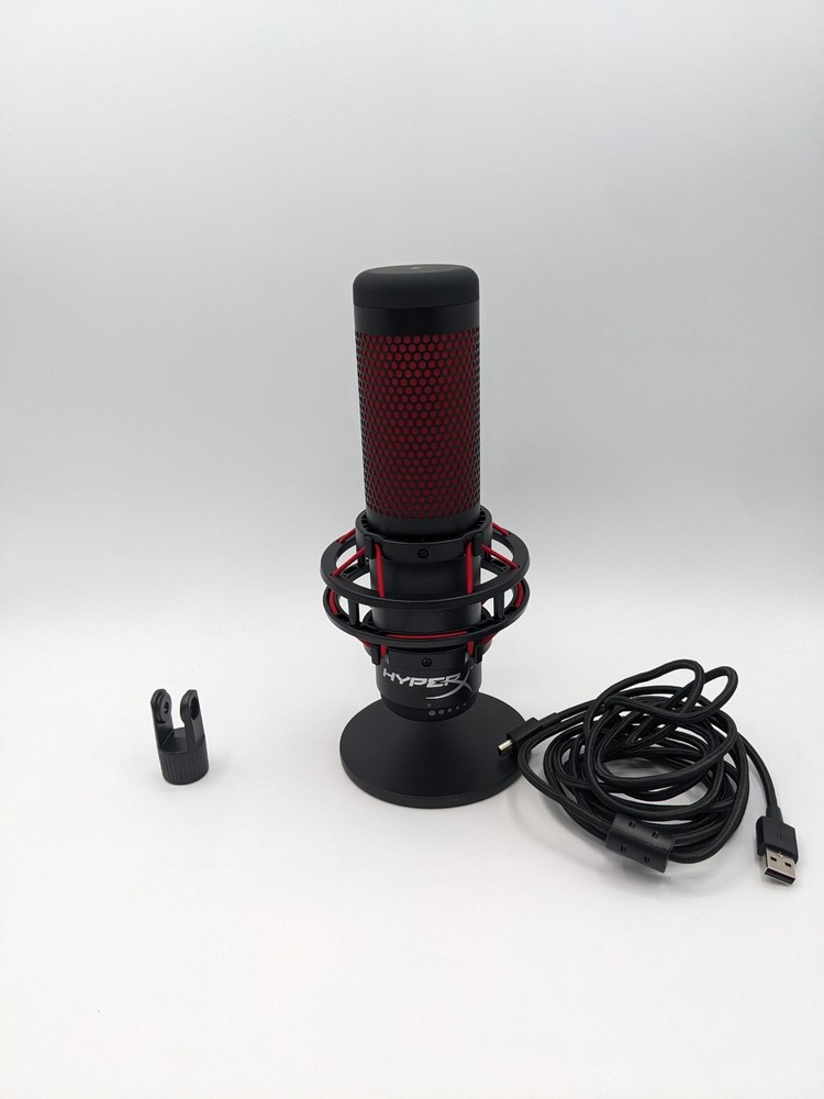 HyperX QuadCast USB Gaming Streaming High Quality Discord Microphone - NOB
